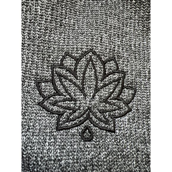 OGIO Full Zip Grit Fleece Vest XL Diesel Heather Gray OG730 Rugged Texture Logo - Picture 6 of 9